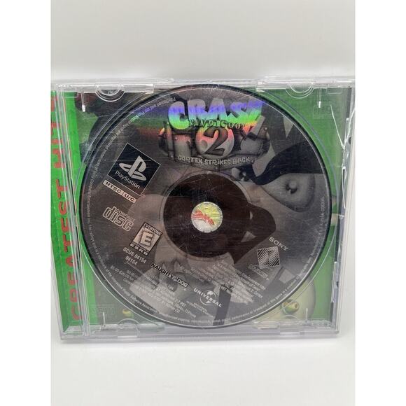 Crash Bandicoot 2: Cortex Strikes Back (Sony Playstation 1) Ps1 Disc Only Tested - Picture 2 of 5